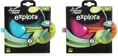 Tommee Tippee Zestaw naczyń dla dzieci różowy 3 elementy (TT0261)