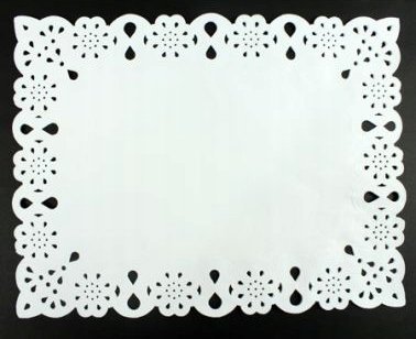 Ravi Serwetki prostokątne papierowe 30x40 cm 12 sztuk białe