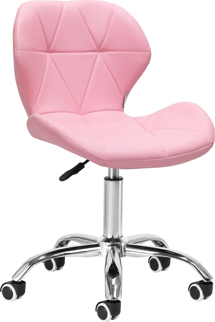 Taboret kosmetyczny QS-06 różowy