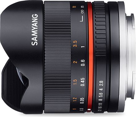 Obiektyw Samyang Fujifilm X 8 mm