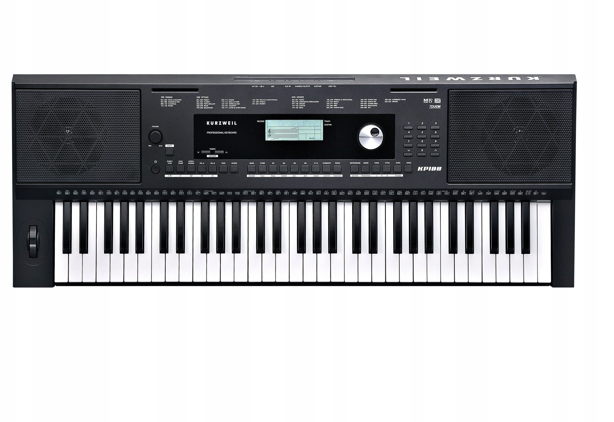 Kurzweil KP100 - Keyboard