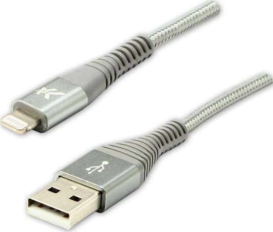 Kabel USB USB-A - Lightning 1 m Biały