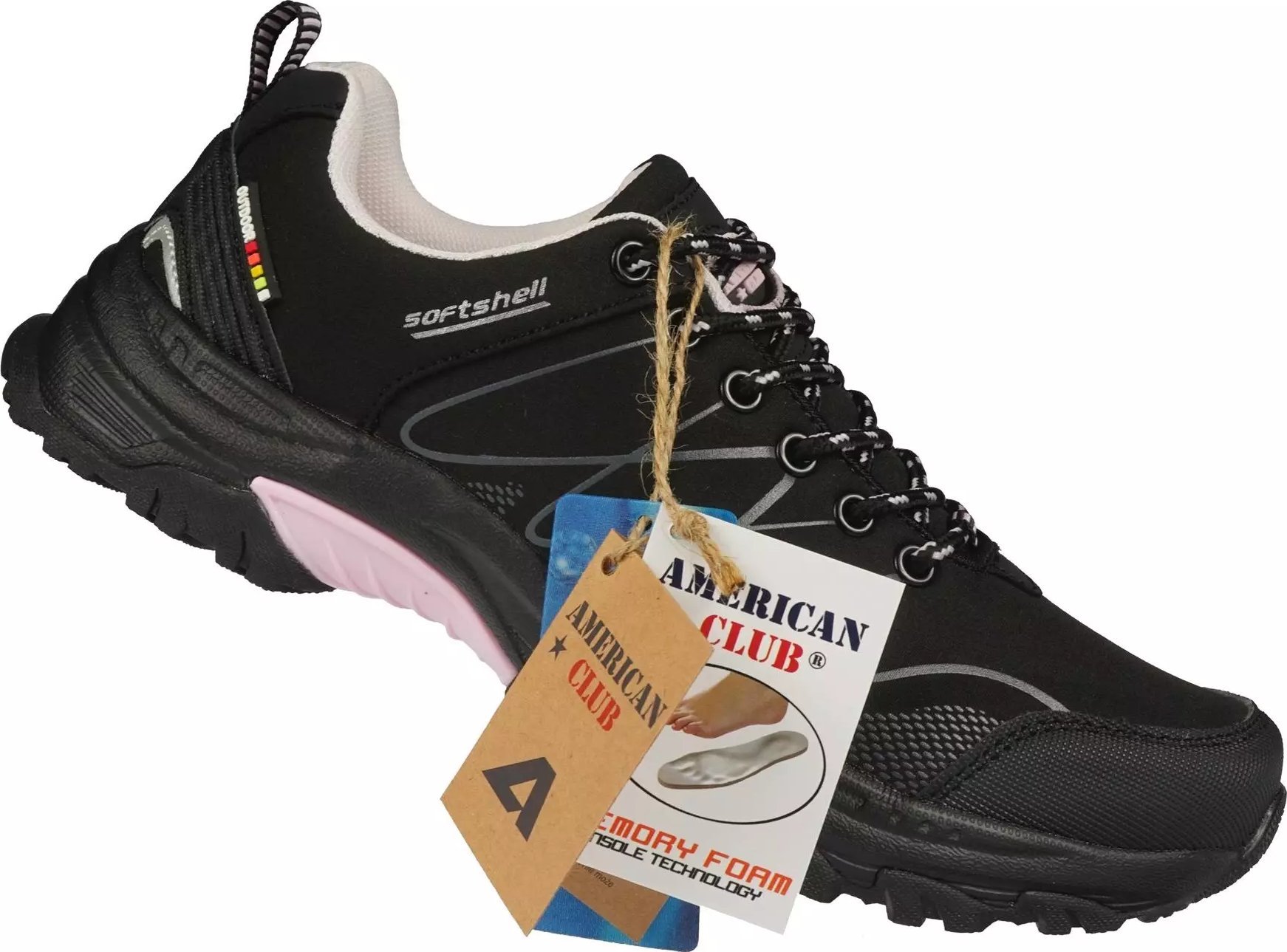 Buty trekkingowe damskie American Club Damskie buty trekkingowe American Club WT219/24 36