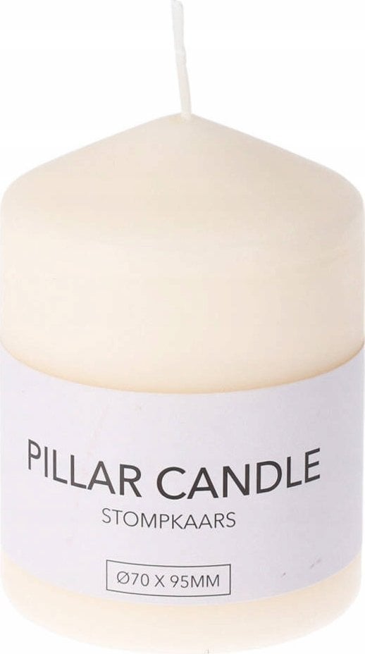 Home Styling Collection Świeca walec z parafiny, Ø 7 x 9,5 cm