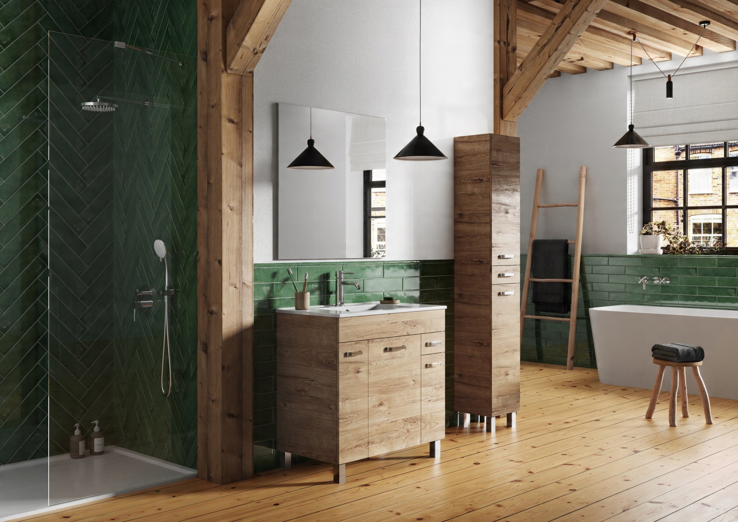 RE169213007050 / ELITA / SUNN KYRA / SET 80 3D 1S DĄB CANELA NN / 169213 /