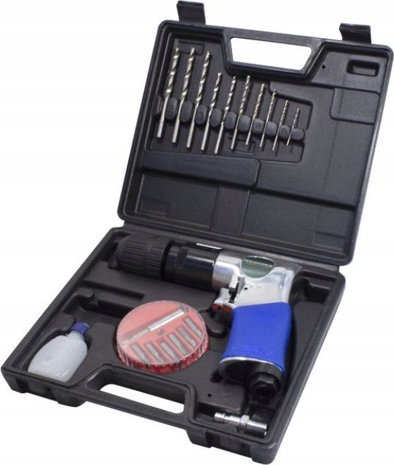 Rockforce Wiertarka pneumatyczna bity wiertła Zestaw 20 el.