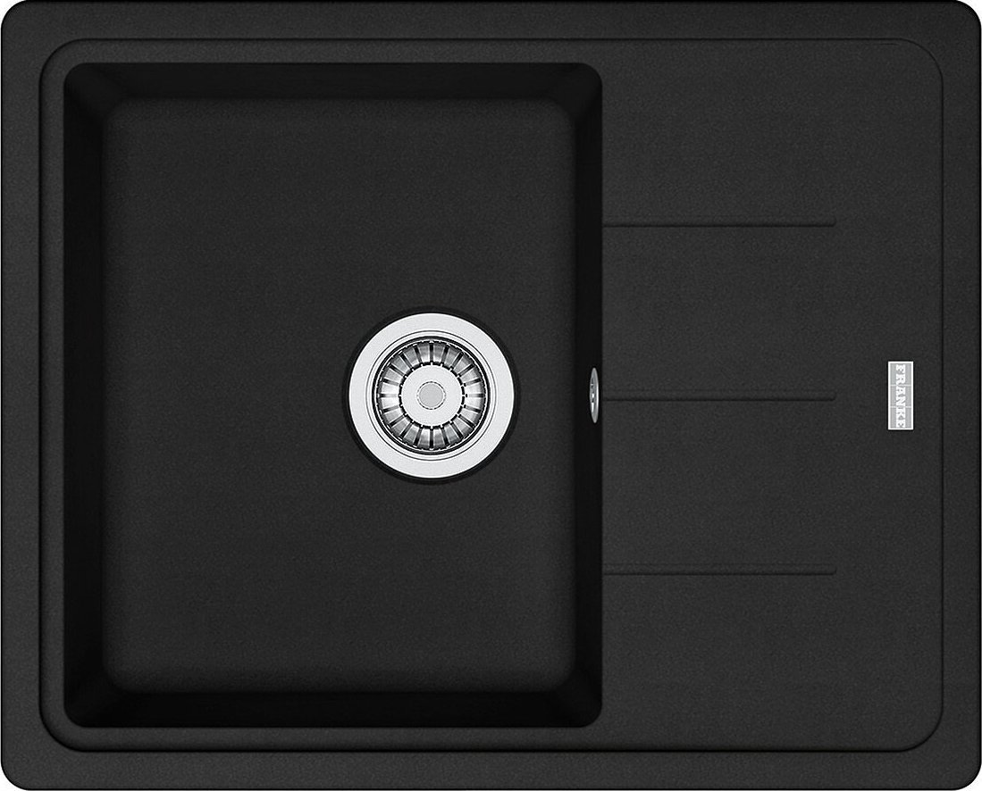 Zlewozmywak Franke Zlewozmywak granitowy Franke Basis BFG 611-62 Czarny mat