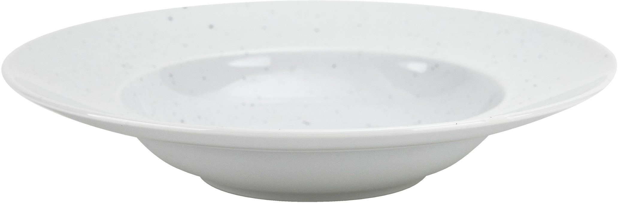 Talerz głęboki do pasty 24 cm Kaszub ART biały 6750