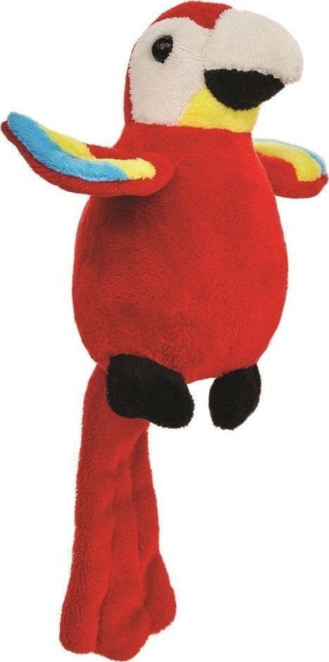 Magnes papuga ara czerwony 11cm
