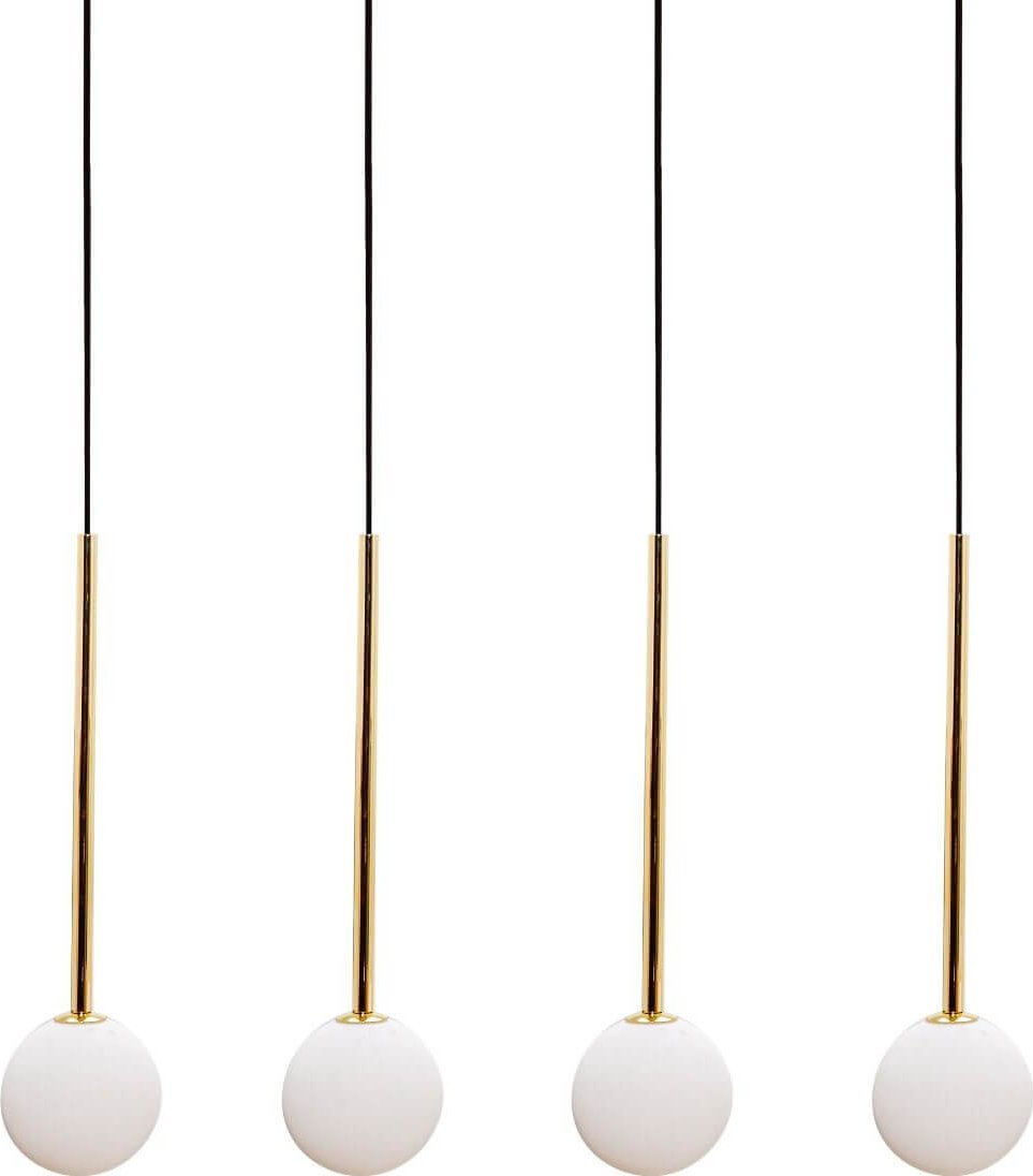 Lampa wisząca Zumaline Zuma Line Ali 5640 lampa wisząca zwis 4x40W G9 biała/czarna