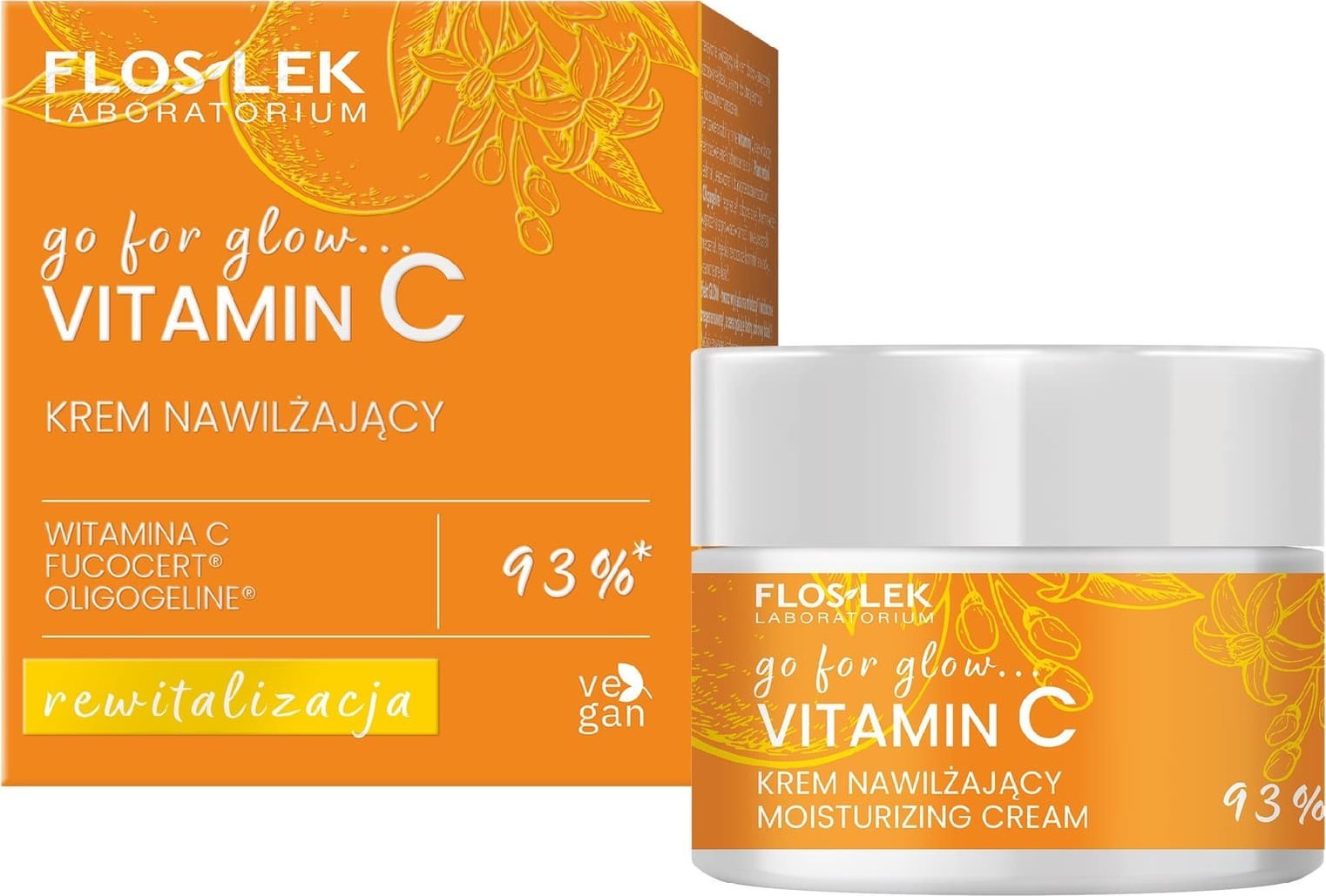 Floslek Go For Glow Vitamin C Krem nawilżająco-rewitalizujący 50ml