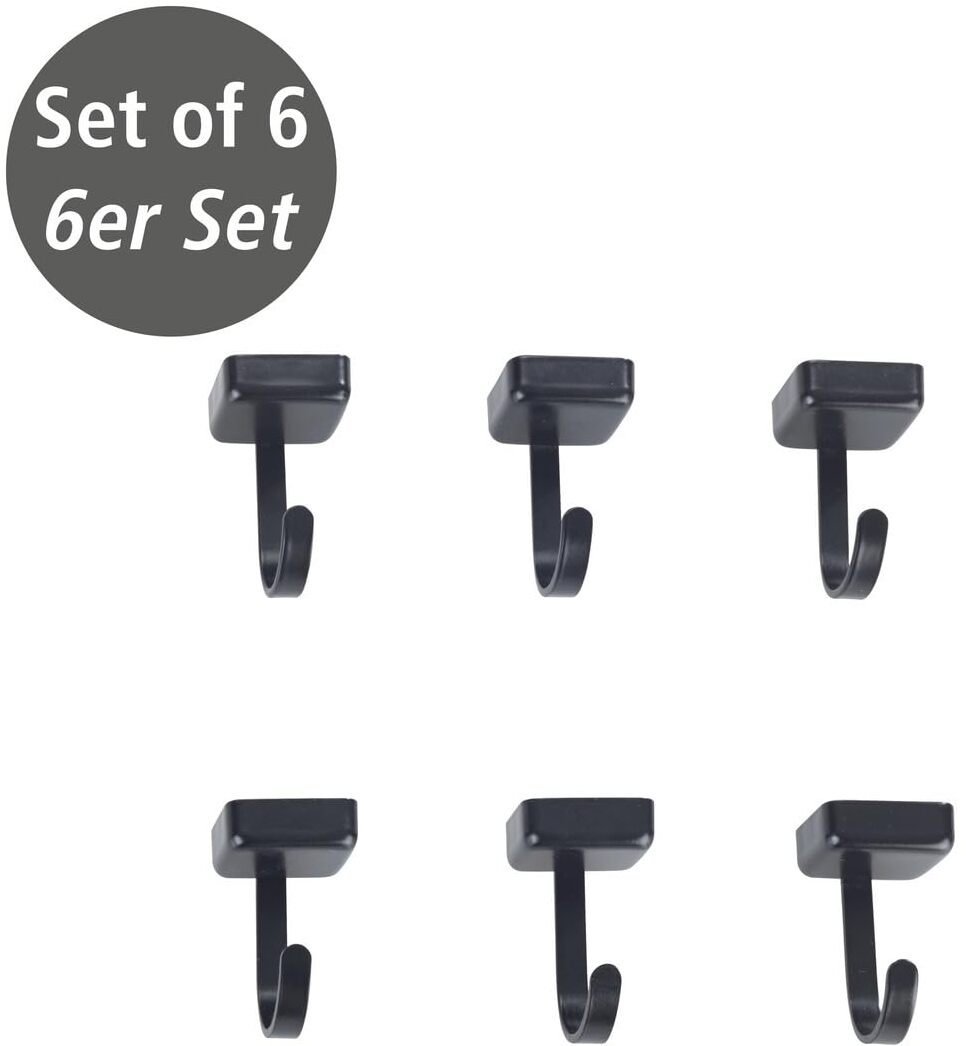 Wenko Magnetyczne haczyki, 6 sztuk, JET