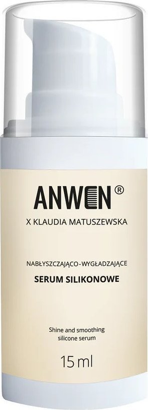 Anwen Anwen x Klaudia Matuszewska nabłyszczająco-wygładzające serum silikonowe 15ml