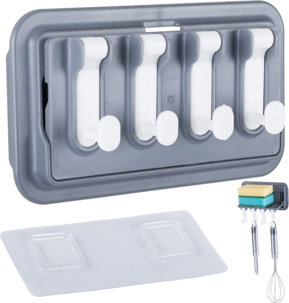 Verk Wieszak kuchenny uchwyt półka przybornik półka Wieszak kuchenny uchwyt półka przybornik półka