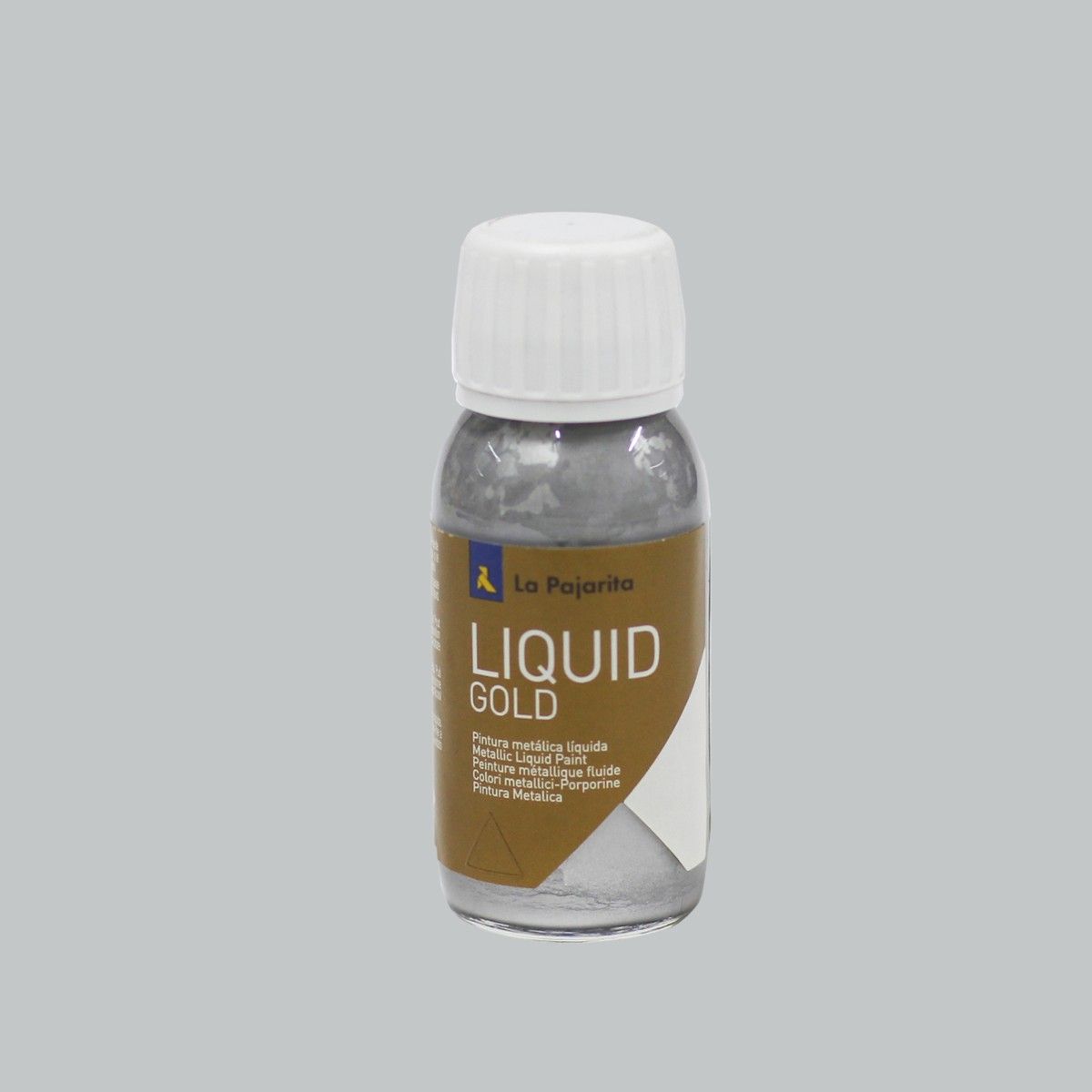 La Pajarita Farba Liquid Gold 50 ml Srebro