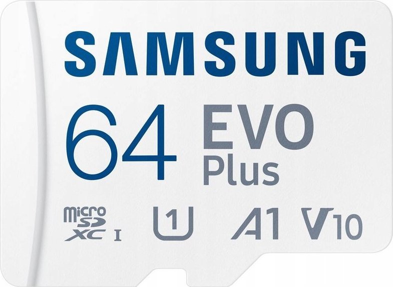 Karta Samsung EVO Plus 2024 MicroSDXC 64 GB Class 10 UHS-I/U1 A1 V10 (MB-MC64SA/EU)