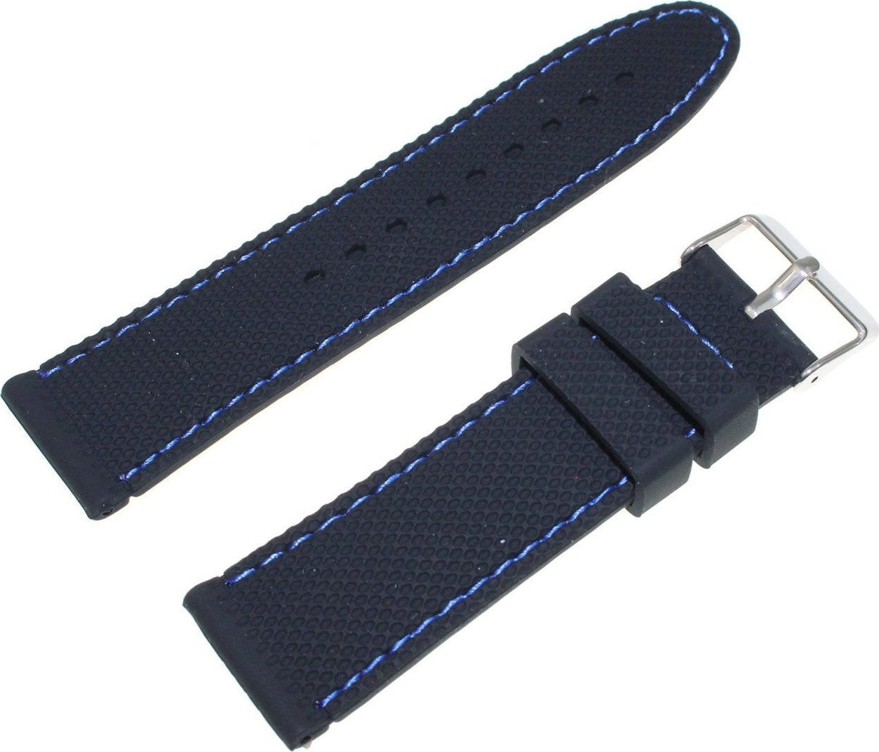 Diloy Silikonowy pasek do zegarka 24 mm Diloy SBR22.24.52