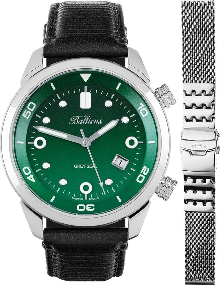 Zegarek Balticus Zegarek męski Balticus BLT-BALGSGRN czarny
