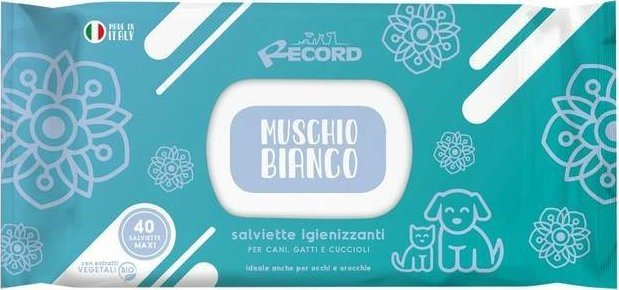 Record Italy RECORD CHUSTECZKI NEW PIŻMO XL 40szt ANTYBAKTERYJNE