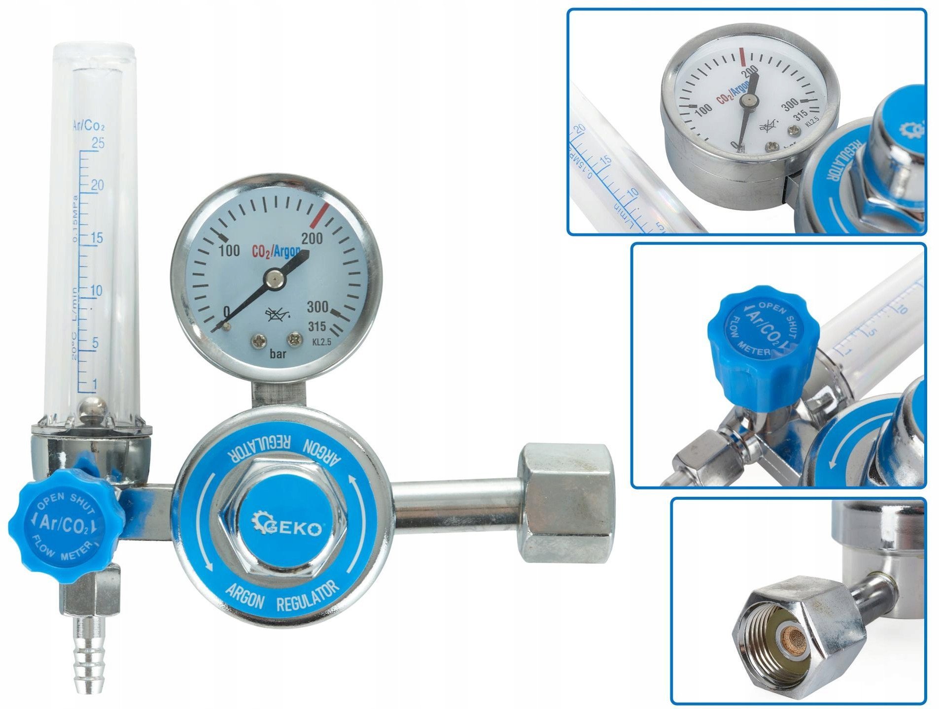 Reduktor CO2/ARGON z rotametrem (10)