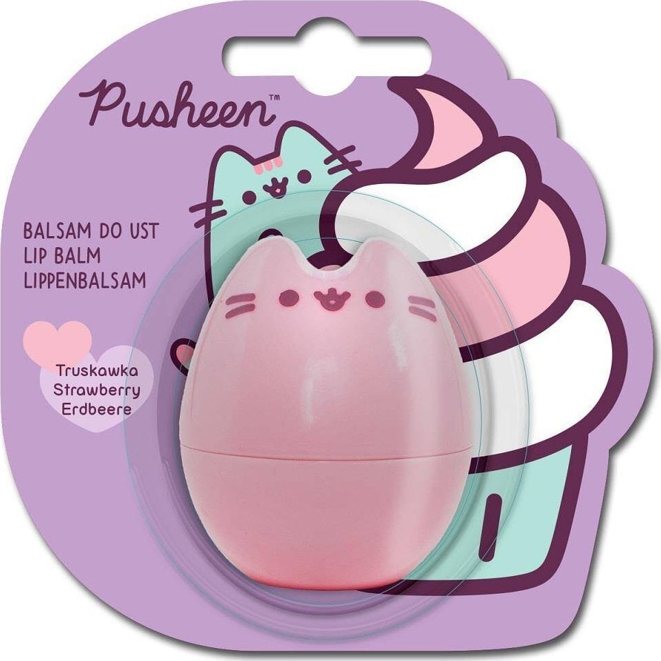 Pusheen Pusheen Lipbalm 3D Truskawka 4g