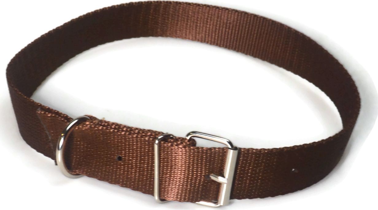 Alizoo Obroża dla dużego psa 30mm/48-67cm z metalową klamerką - ALIZOO