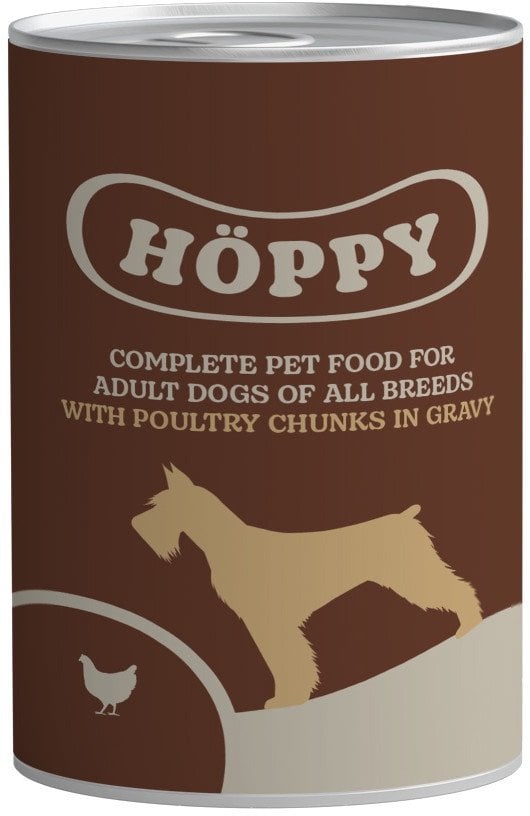 WET FOOD FOR DOGS WITH POULTRY 415G