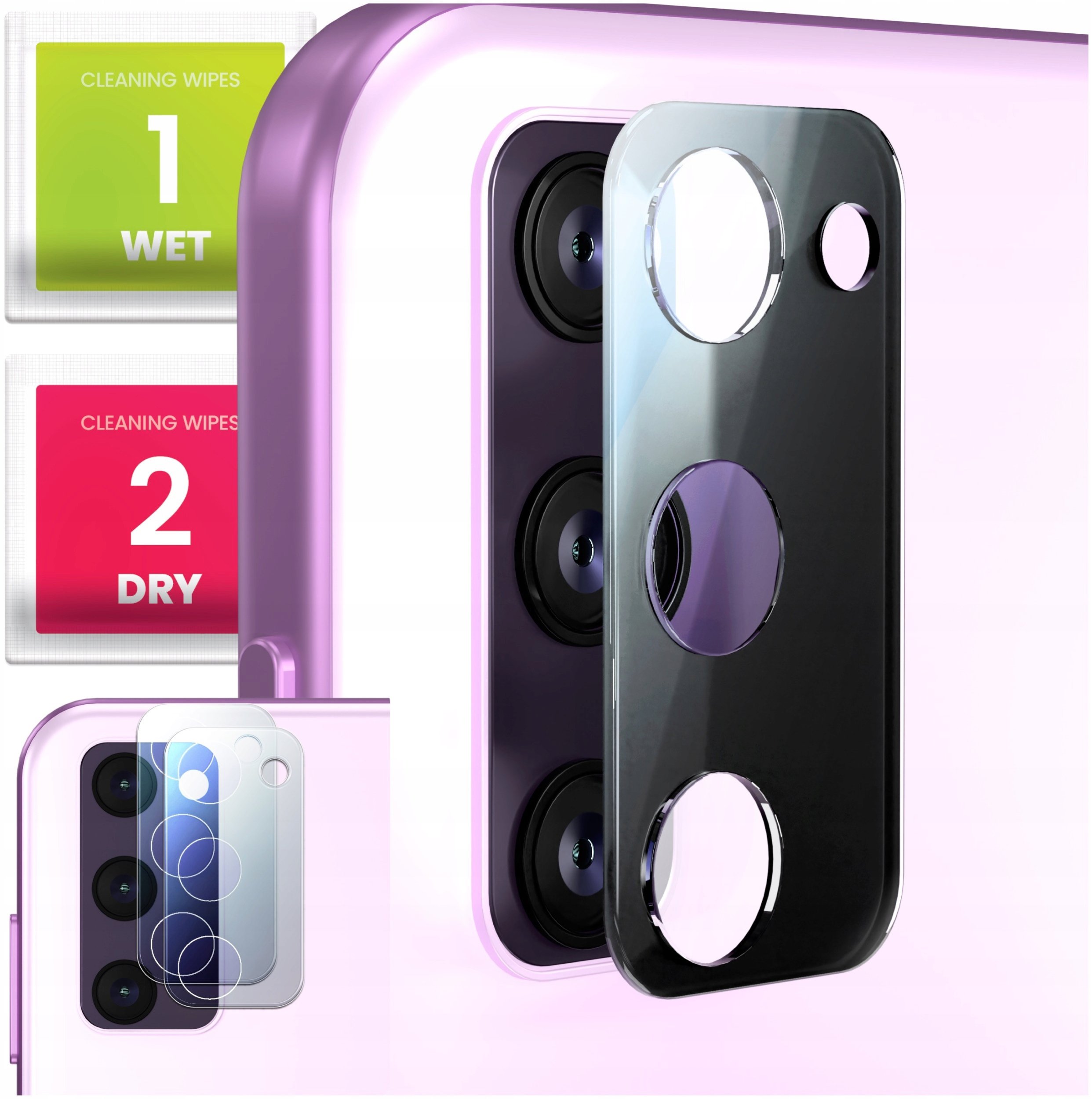 2-PAK Szkło Na Aparat Do Samsung Galaxy S20 FE / 5G (Hartowane, Ochronne)