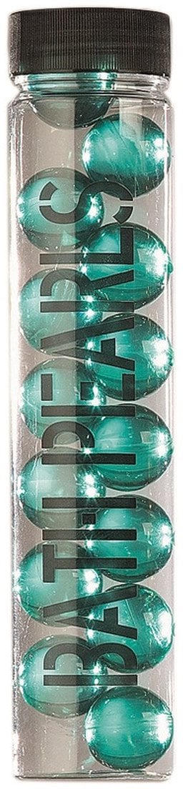 STACKABLE_Turquoise perełki z olejkiem do kąpieli o zapachu kokosa i monoi 13szt