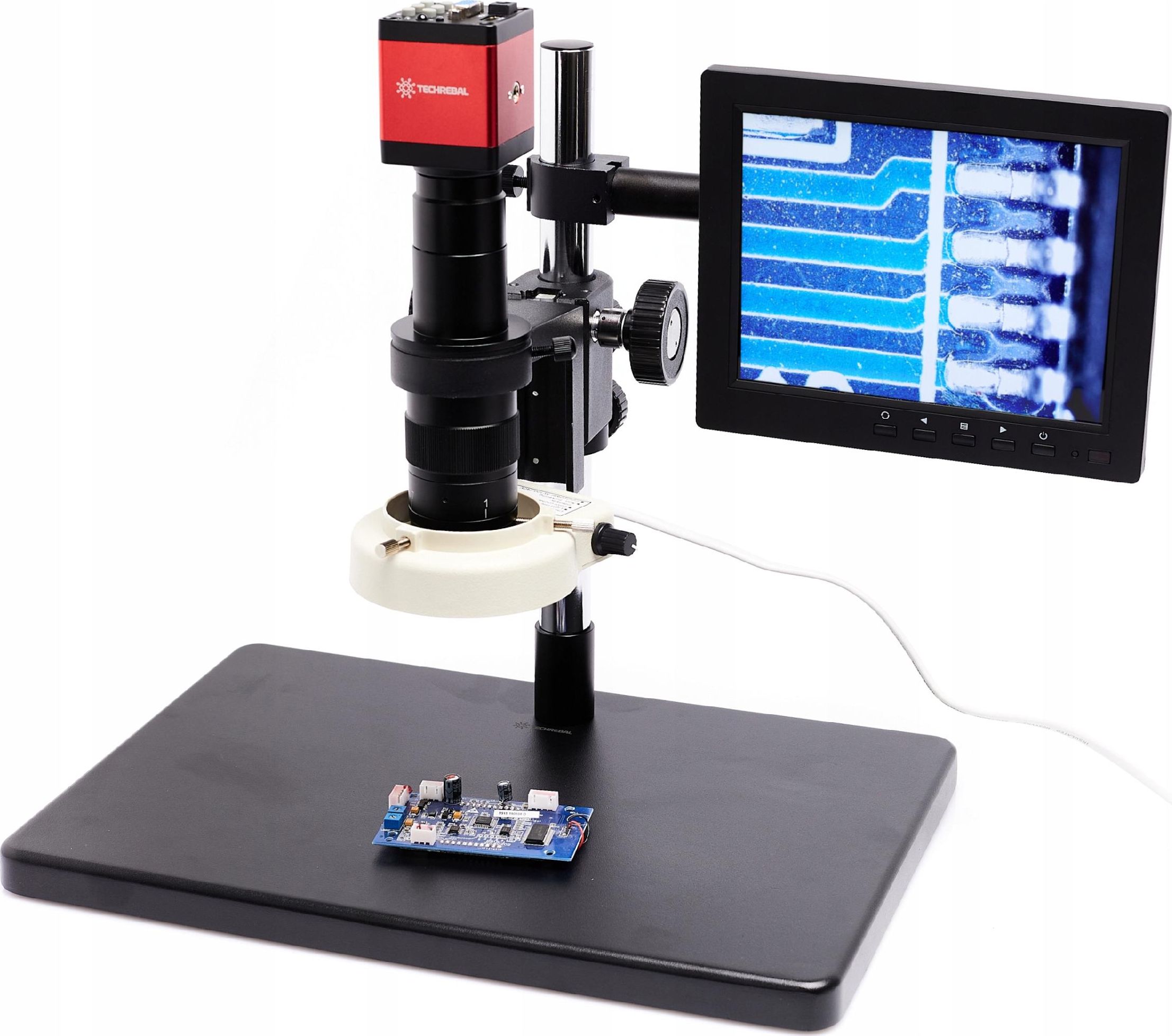 Mikroskop Techrebal MIKROSKOP CYFROWY INSPEKCYJNY Z KAMERĄ FULL HD