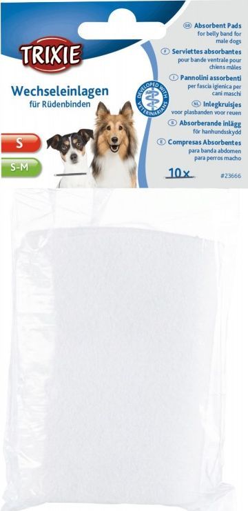 Trixie Wkładki higieniczne do majtek psa samca M 10 szt. uniwersalny