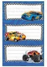 Herlitz Naklejki szkolne samochody (200340)