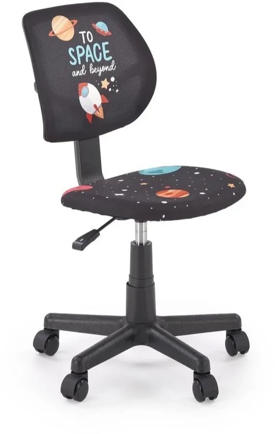 Fotel dziecięcy BINGO czarny HALMAR