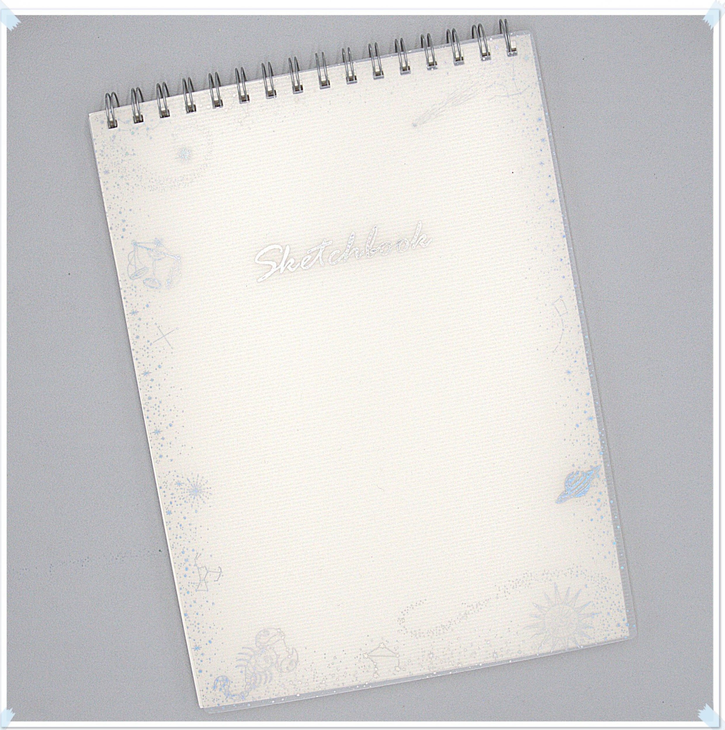 myHomelife Szkicownik na spirali A4 znaki zodiaku wzór 4