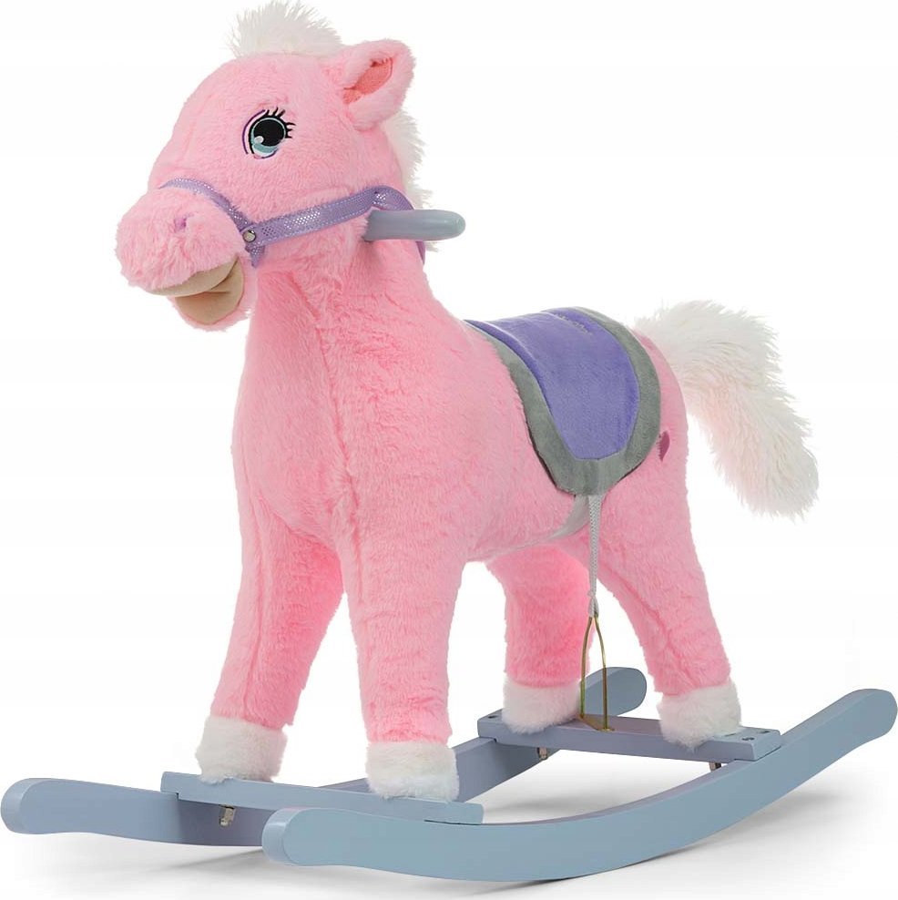 Milly Mally Koń na biegunach Łatek Pink