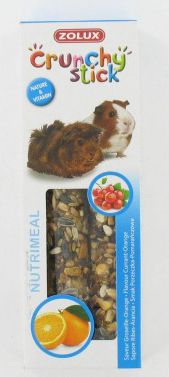 Zolux Crunchy Stick świnka morska porzeczka/pomarańcza 115 g
