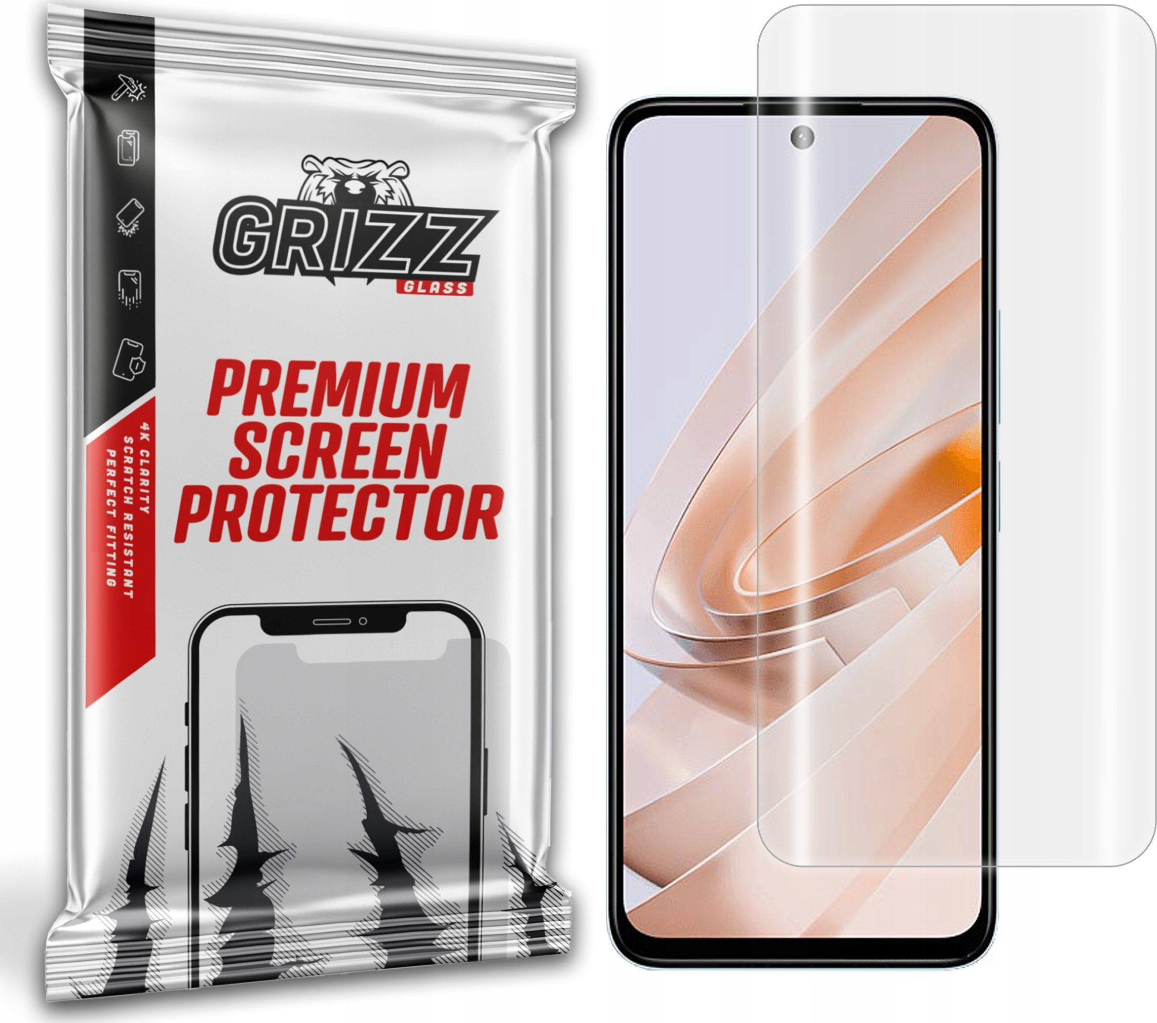 GrizzGlass Folia hydrożelowa GrizzGlass Hydrofilm do Xiaomi Redmi Note 13R