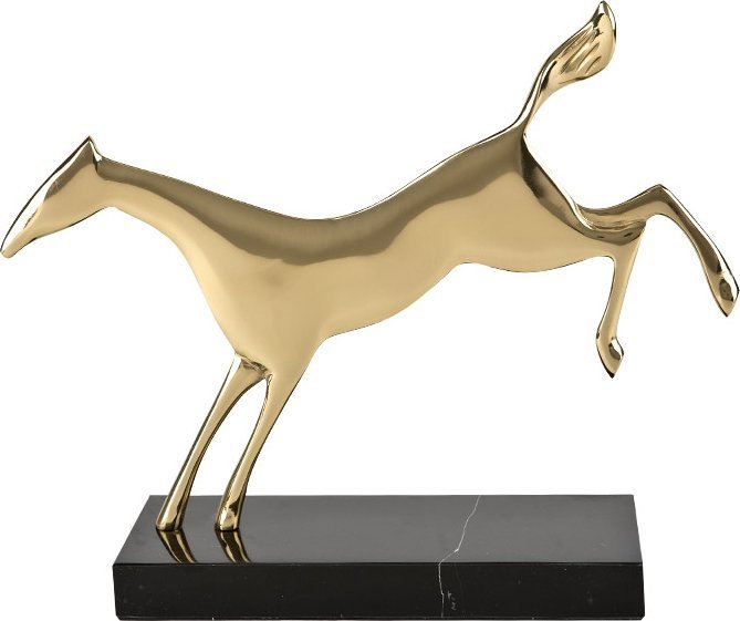 Witek Home Ozdoba z mosiądzu Koń