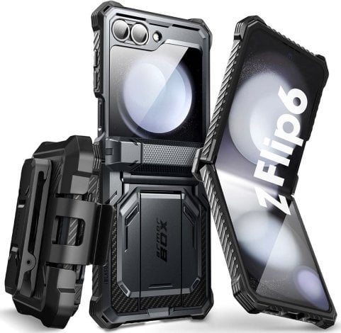 Supcase Supcase Iblsn Armorbox Galaxy Z Flip 6 black