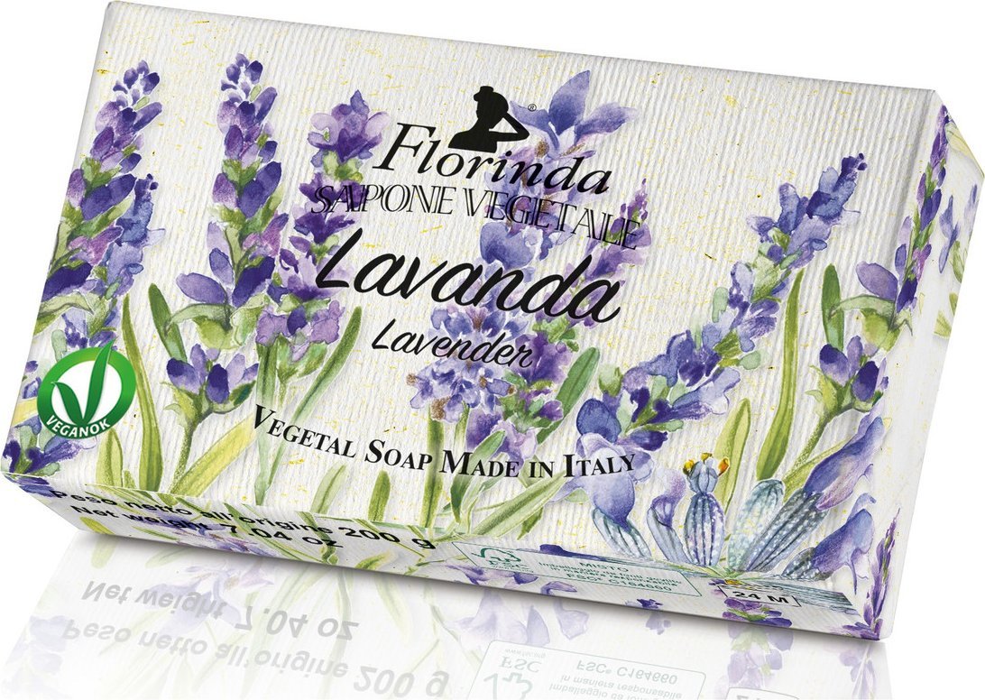 La Dispensa FLORINDA mydło w kostce Lawenda, 200g