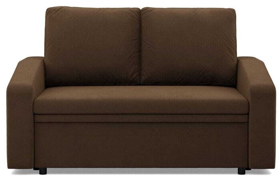 Adams Group Sofa z funkcją spania, BLOM, Mikrofibra, 148x87x90 cm, brązowy