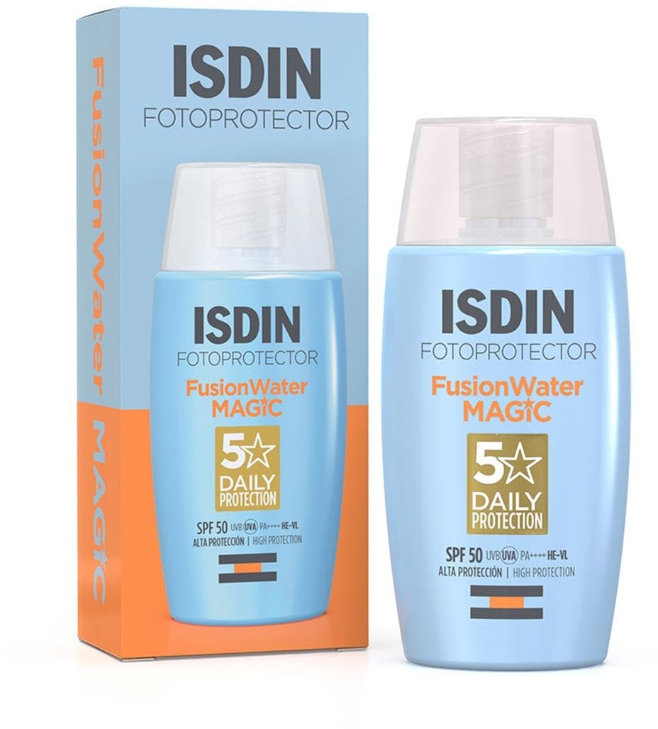 ISDIN_Fotoprotector Fusion Water Magic przeciwsłoneczny do twarzy SPF50 50ml