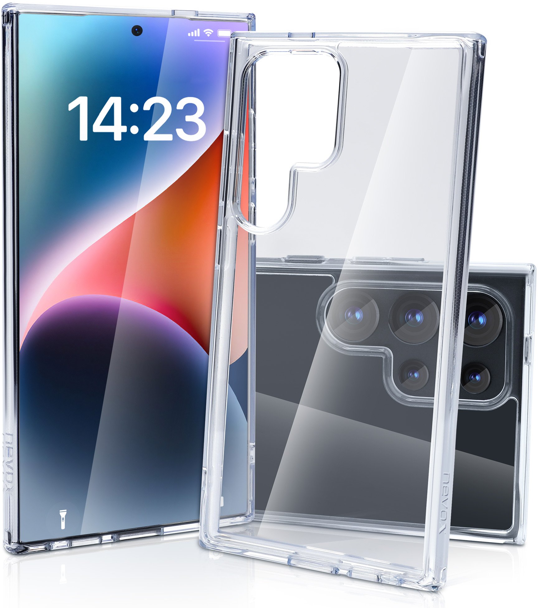 Nevox StyleShell SHOCKFlex Galaxy S25 Ultra transparent