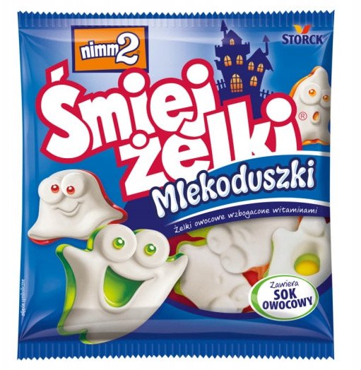 nimm2 Śmiejżelki Mlekoduszki Żelki owocowe wzbogacone witaminami 90 g x 18 sztuk