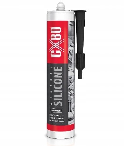 CX80 Silikon neutralny 310ml biały 99.166