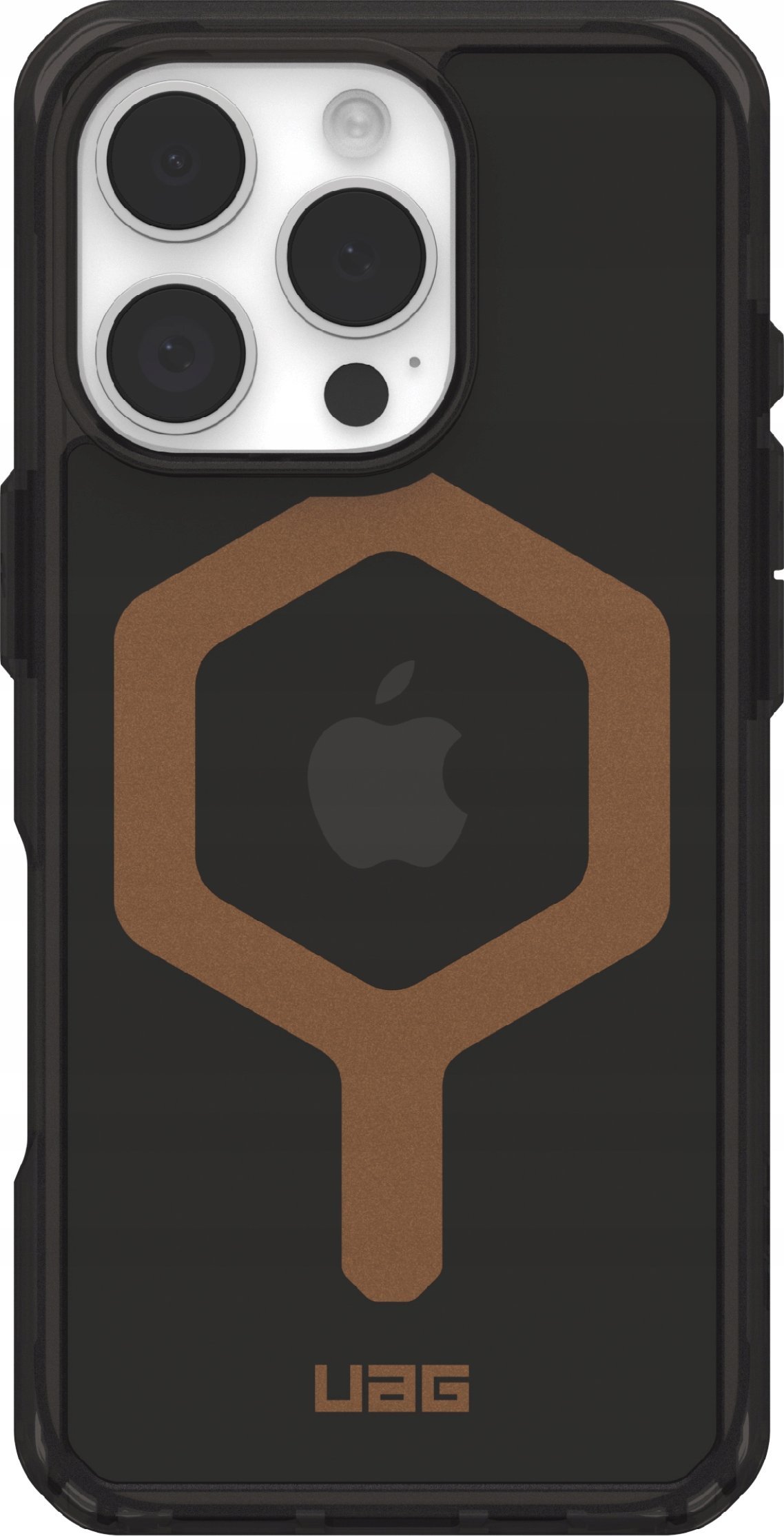 UAG Plyo Magsafe - obudowa ochronna do iPhone 16 Pro kompatybilna z MagSafe (black/bronze)