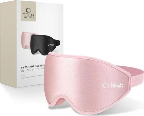 Tech-Protect TECH-PROTECT EYESHADE SLEEP MASK BABY PINK