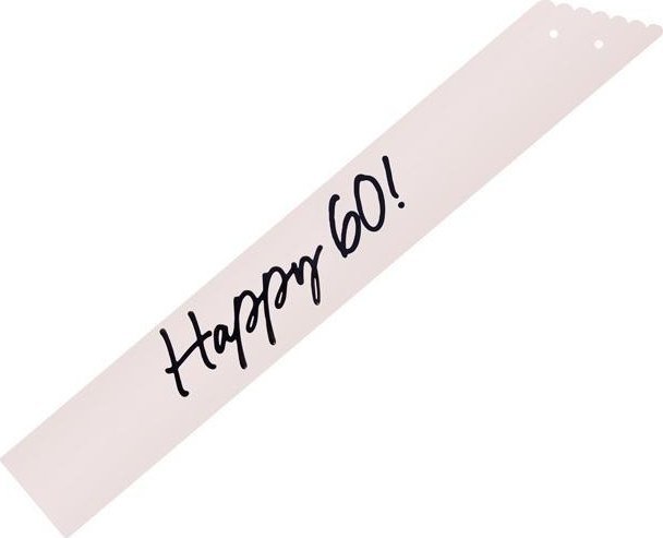 Szarfa Happy 60 krem 76cm