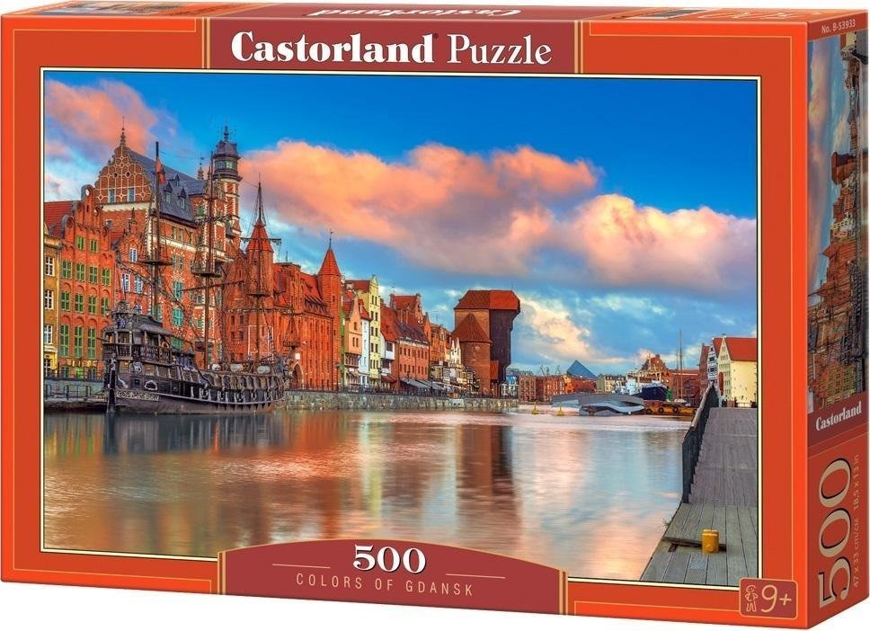 Castorland Puzzle Kolory Gdańska 500 elementów