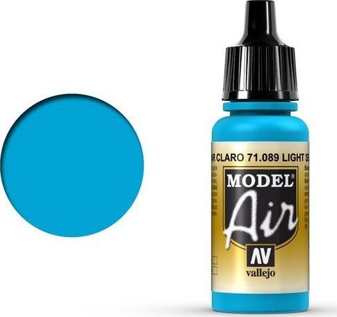 Vallejo Vallejo Model Air Light Sea Blue 71.089 uniwersalny